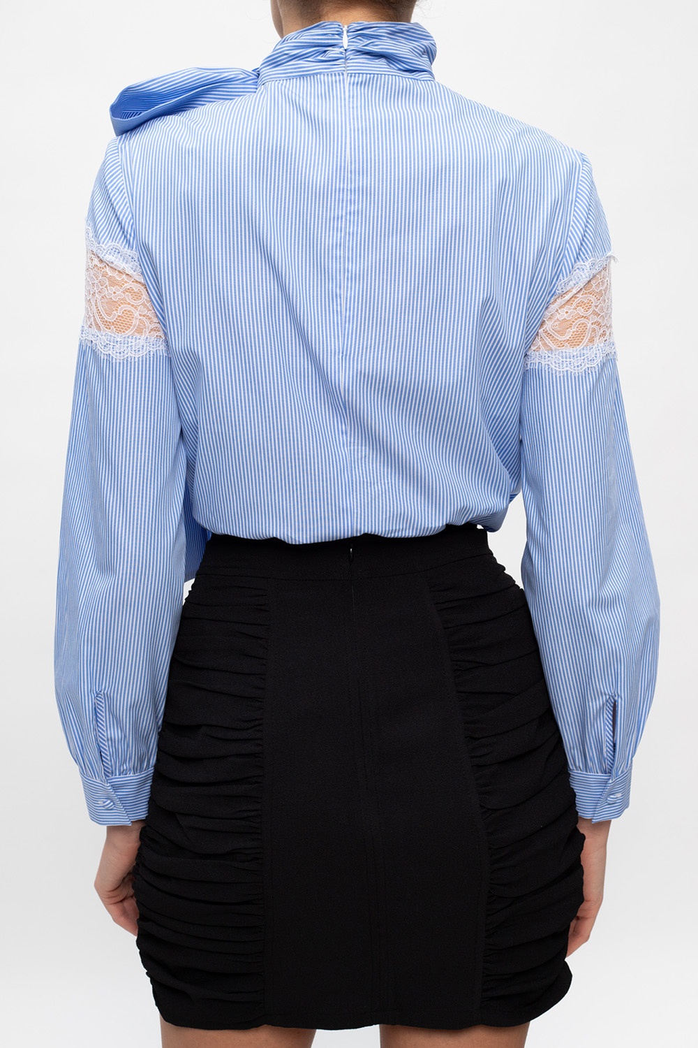 Red Valentino Lace trim shirt